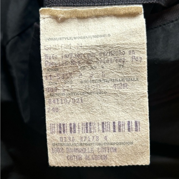 Hugo Boss Men’s Motorcycle Black Jacket Large - Picture 10 of 10